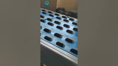 Enam baris batang ara diisi tanggal br membuat mesin dengan pemotong guillotine #shorts