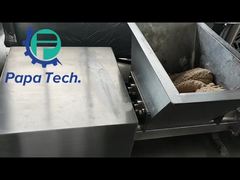 Mesin protein bar 3 baris dengan cetakan baja tahan karat siap dikirim ke Amerika Serikat