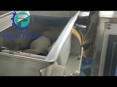 Lini produksi protein bar dengan isian dan lapisan cokelat