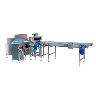 Harga yang bagus Automatic Multi-Row Energy Bar Production Line with 6 Row Output and 304 Stainless Steel for Sticky Recipes on line