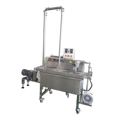 Harga yang bagus Space-Saving Automatic Chocolate Enrober with Melting Tank | Continuous Supply on line