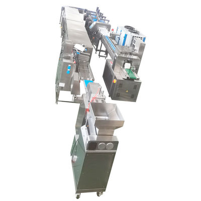 Harga yang bagus 220V Energy Bar Machine P307 Triple Row Chocolate Bar Manufacturing Equipment (Mesin Baterai Energi 220V P307) Peralatan Pabrik Baterai Coklat Tiga Bar on line