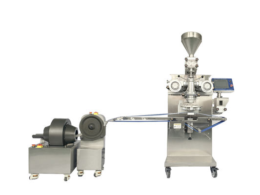 kualitas 10-120pcs/min Protein Ball Rolling Machine 3KW Papa Chocolate Ball Produksi Line pabrik