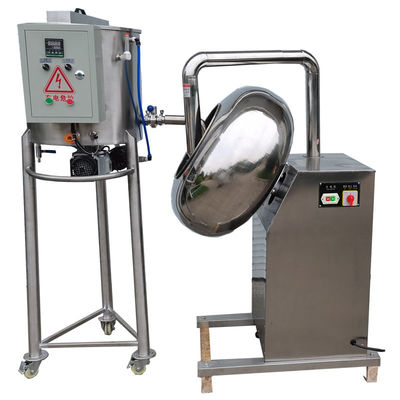 Harga yang bagus Mesin Pelapis Cokelat 220V 380V 32 putaran per Menit Mesin Pemoles on line