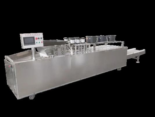 Harga yang bagus Automatic Rice Krispie Moulding Machine with High Output and Touch Screen Control for Cereal Bar Production Line on line