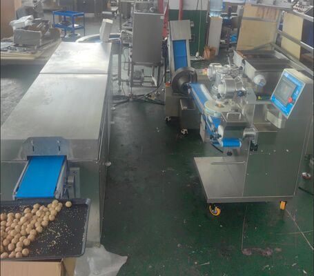 Harga yang bagus Jalur Produksi Cokelat Bola Protein Otomatis Efisien Hasil Tinggi on line