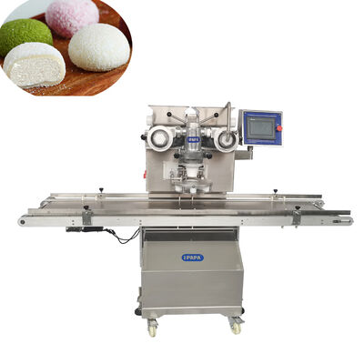 Harga yang bagus Mango Ice Cream Mochi Mesin lini produksi otomatis makanan penutup khusus on line