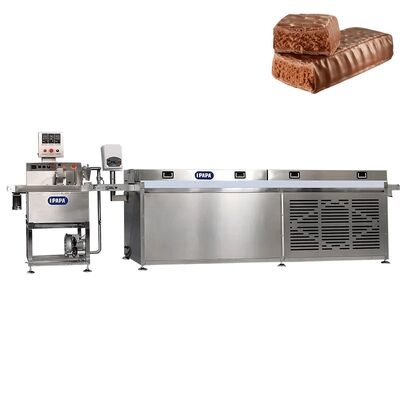 Harga yang bagus Mesin Enrober Cokelat Stainless Steel Food Grade Otomatis Penuh Efisiensi Tinggi on line