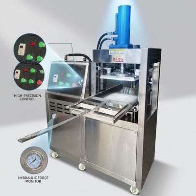 Harga yang bagus Mesin Press Hidrolik Semi-Otomatis Pembuat Tablet Susu Unta 35 Ton on line